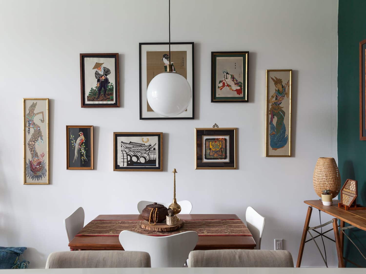 Dining room discount globe lighting